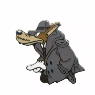 Pin's Tex Avery loup détective Démons & Merveilles