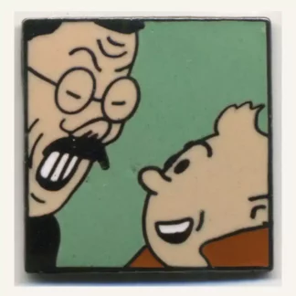 Pin’s Tintin et Mitsuhirato édition Corner Hergé
