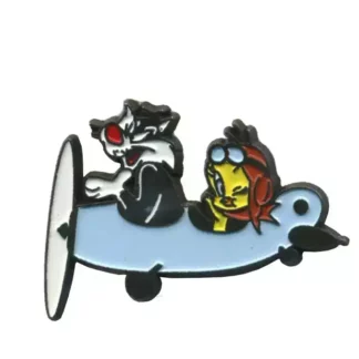 pin’s Titi Grosminet avion