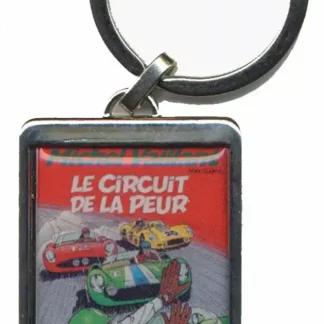 Michel Vaillant - Le circuit de la peur - Porte-clé métal - Jean Graton