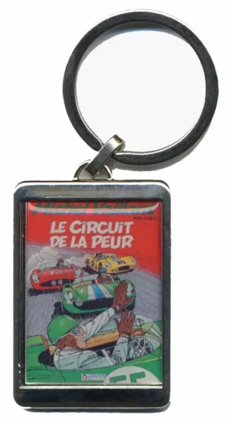 Michel Vaillant - Le circuit de la peur - Porte-clé métal - Jean Graton