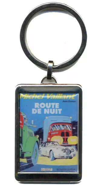 porte-cle-michel-vaillant-route-de-nuit