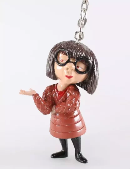 Porte-clés Edna Mode The Incredibles Disney plastique