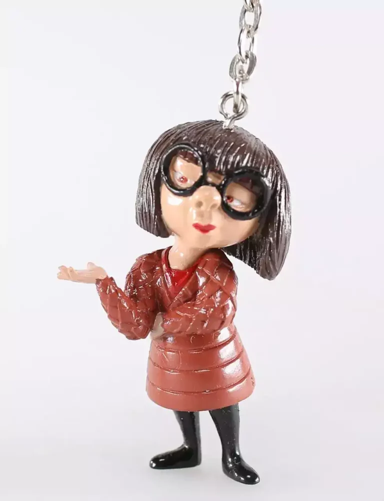 Porte-clés Edna Mode The Incredibles Disney plastique