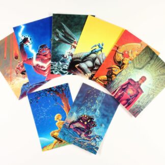 Assortiment de 8 Cartes Postales BD issues de l'univers de CAZA