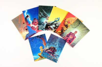 Assortiment de 8 Cartes Postales BD issues de l'univers de CAZA