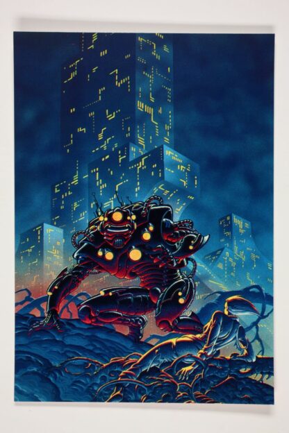 Carte Postale BD : Caza : Refuge d'après Asimov