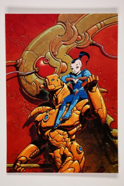 Carte Postale BD : Caza : Le roi des Zölnes