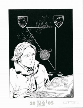 Falque, Le triangle Secret, Ex-libris offset, Le Livre