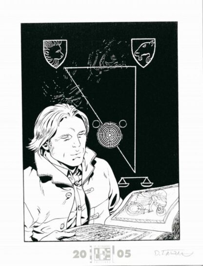 Falque, Le triangle Secret, Ex-libris offset, Le Livre