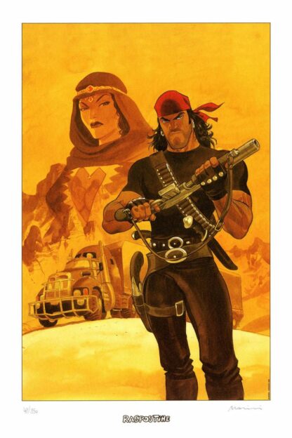 Gipsy Affiche offset signée