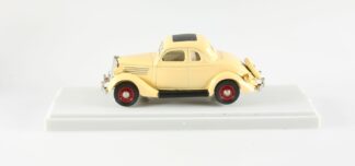 Ford 1935 Coupé, 2 portes Crème - Jantes rouges 1/43
