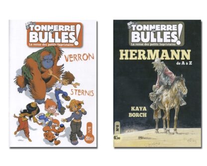 Magazine Tonnerre de Bulles n°8 - Hermann - Verron - Sternis - Kaya - Borch