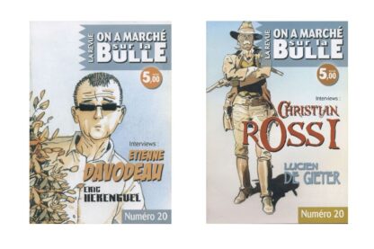 On a marché sur la Bulle, revue n° 20, Interview : Davodeau, Herenguel, Rossi, De Gieter