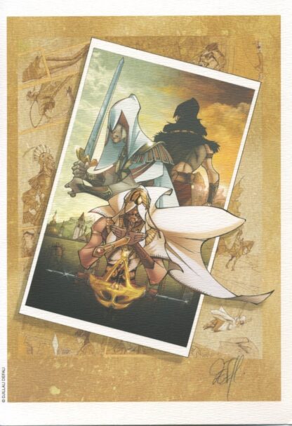 Defali, Assasin's creed, Ex-libris offset signé, Personnages