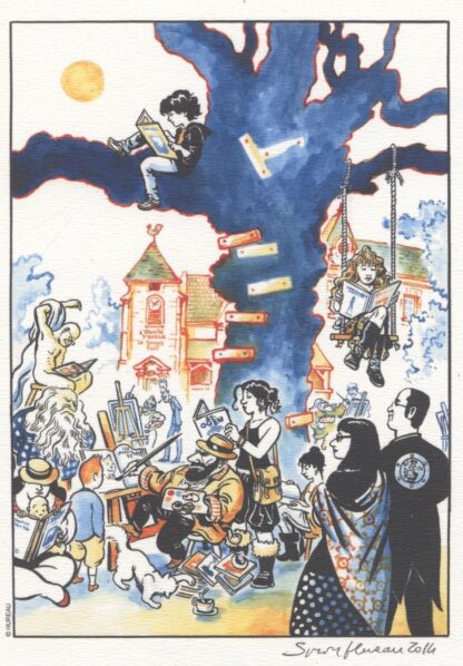 Hureau, Hommage à la BD