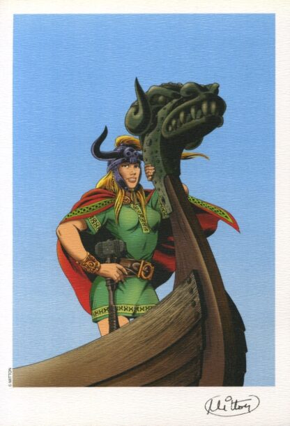 Mitton, Femme viking