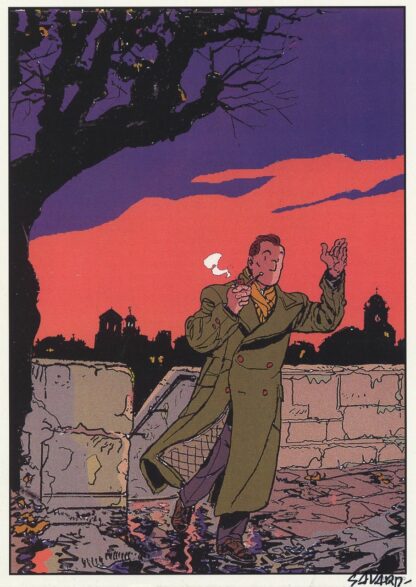 Savard, Ex-libris offset signé, Dick Herisson