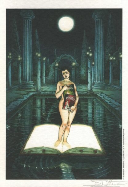 Aube sur un livre