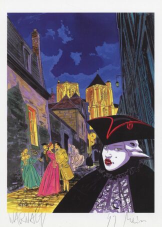Warnauts, Les suites Vénitiennes, Ex-libris offset signé, Venise