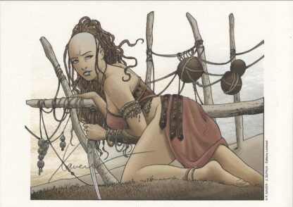 Femme pêcheur