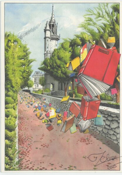 Chronique d'un mangaka Ex-libris offset Livres volant