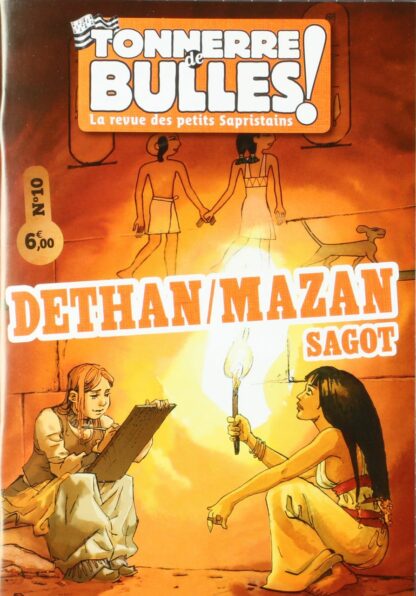 Magazine Tonnerre de Bulles N°10 - Stanislas - Mogère - Dethan - Mazan - Sagot