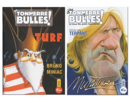 Magazine Tonnerre de Bulles n°6 -Turf - Brüno - Miniac - Mulatier - Terpant