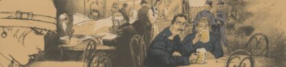 Yslaire, Ensemble de 6 cartes détachables sérigraphiées, Le Xxème Ciel