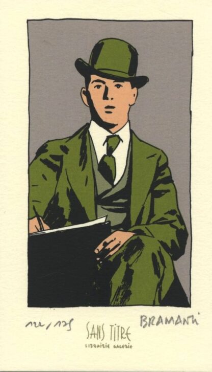 Bramanti, McCay, Ex-libris sérigraphié signé, Windsor McCay