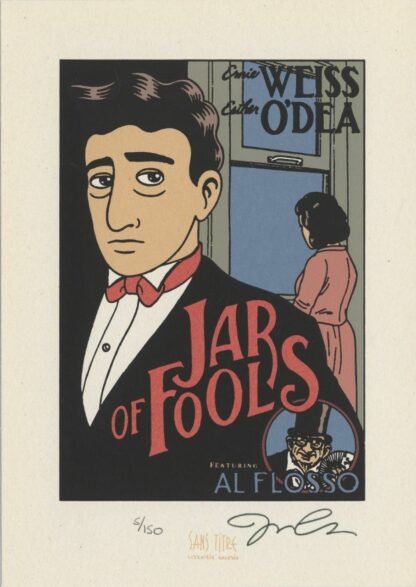 Jason Lutes, Jar of Fools, Ex-libris sérigraphié signé
