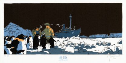 Little Nemo, Ex-libris sérigraphié signé, La banquise