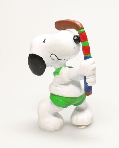 Snoopy, Figurine en plastique, joue au Hockey !
