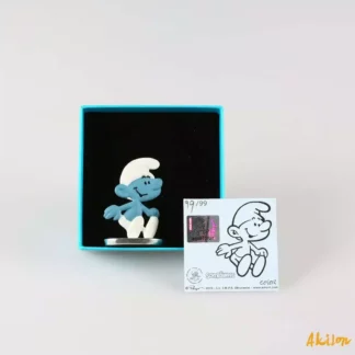 Schtroumpf en couleur figurine Les étains de Virginie