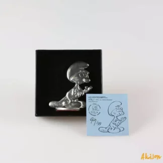 Figurine Schtroumpf dragon étains de Virginie