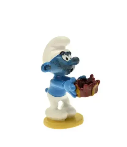 Schtroumpfs Pixi Le cadeau piégé statuette métal