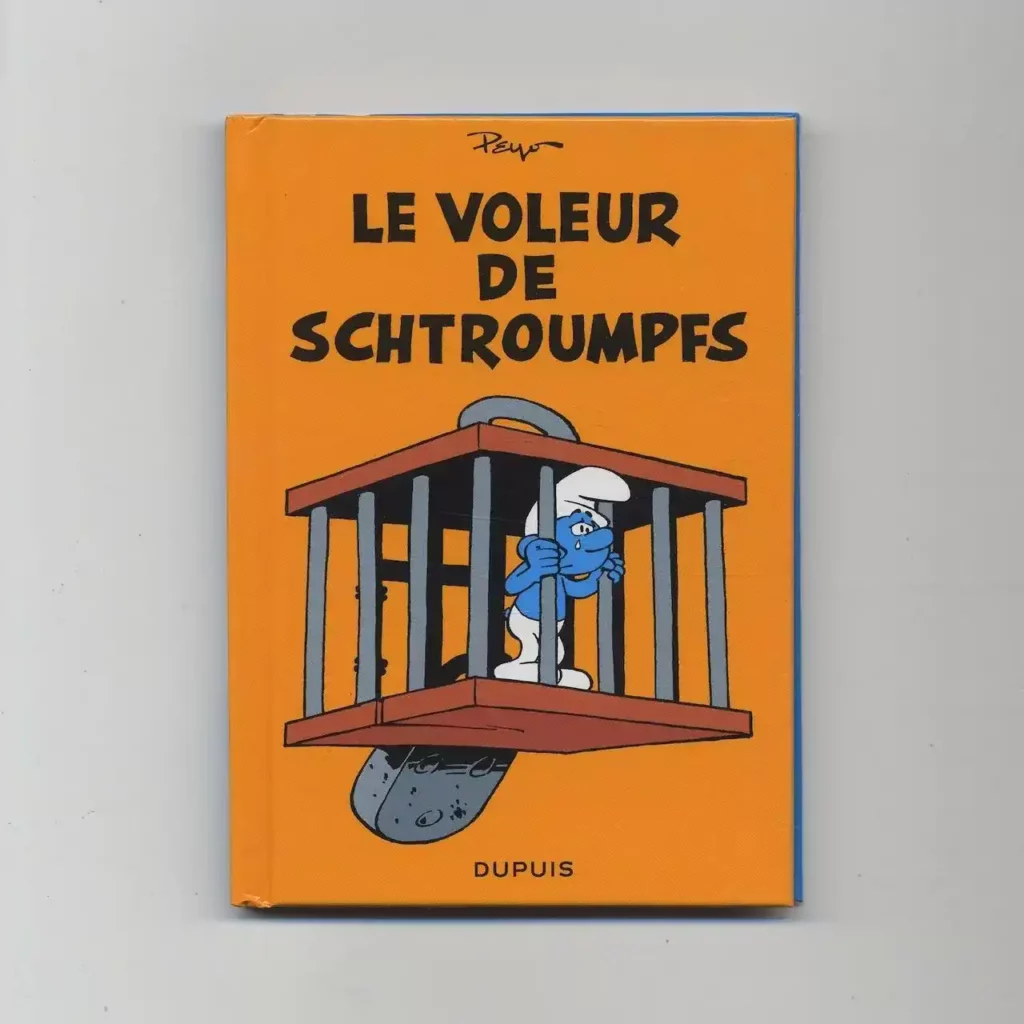 Les Schtroumpfs Le voleur BD petit format Dupuis