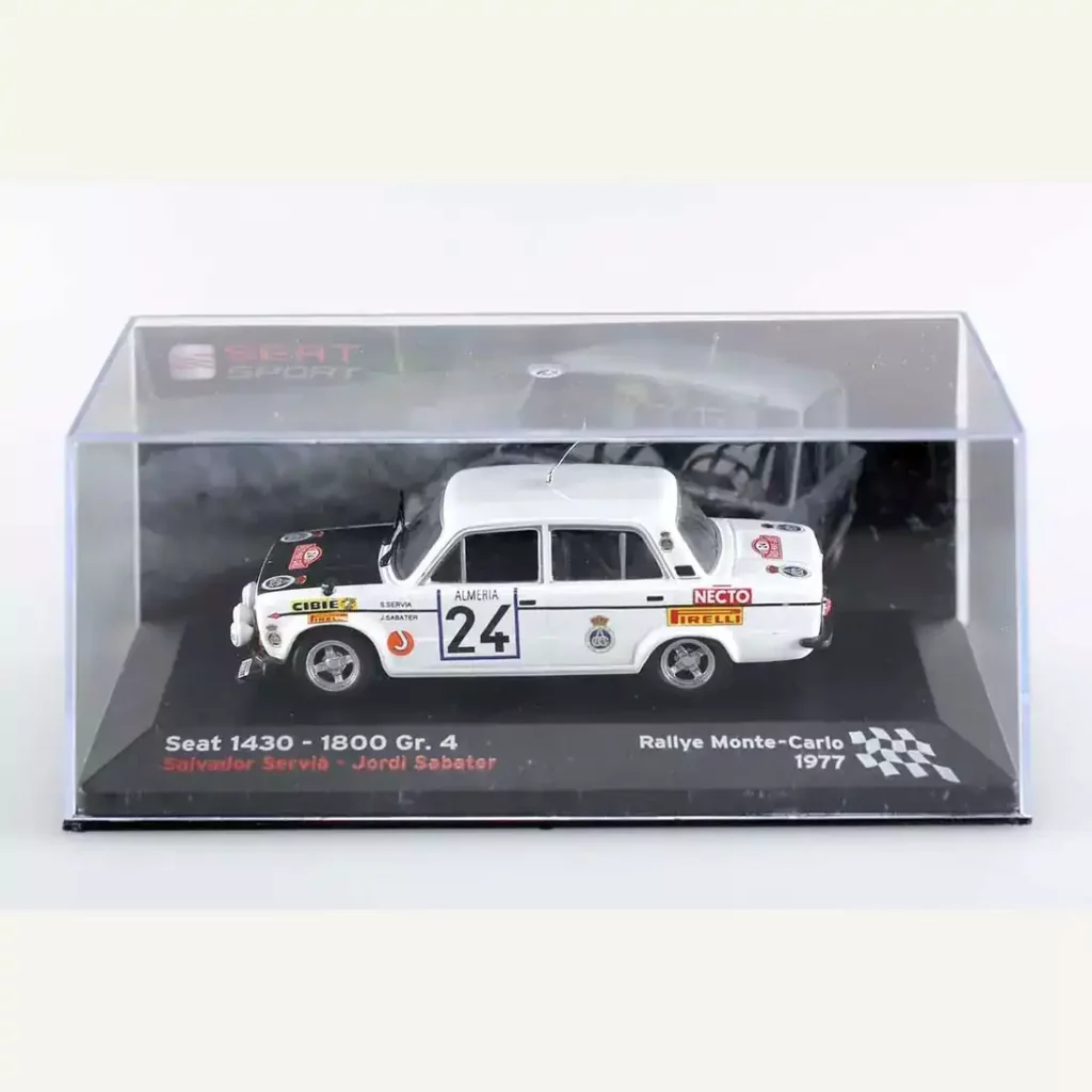 Seat 1430 Especial 1800 Rally Monte-Carlo 1977 miniature 1/43