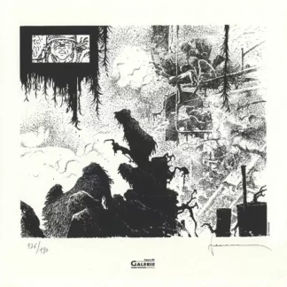 sérigraphie Jérémiah Hermann signée