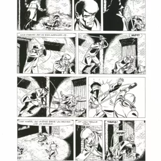 Sérigraphie Ric Hochet signée Tibet La Bête de l’Apocalypse