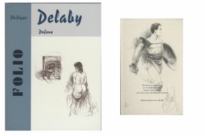 Delaby, Murena, Carnet de croquis signé, Ex-libris en allemand