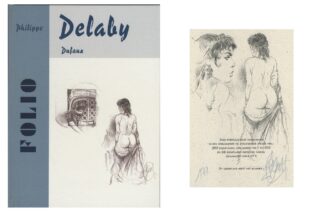 Delaby, Murena, Carnet de croquis signé, Ex-libris en néerlandais