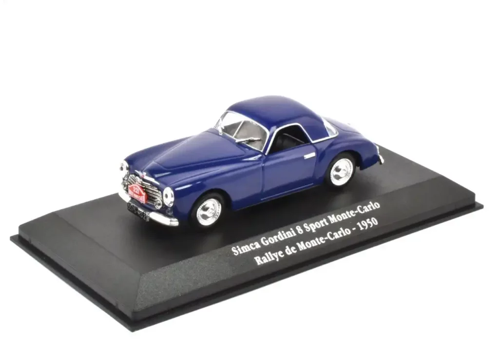 simca gordini monte carlo 1950 miniature 1/43