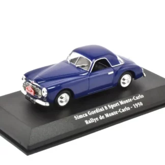 simca gordini monte carlo 1950 miniature 1/43