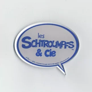 Sous-verre Schtroumpfs & Cie Coté-à-Cas Éditions