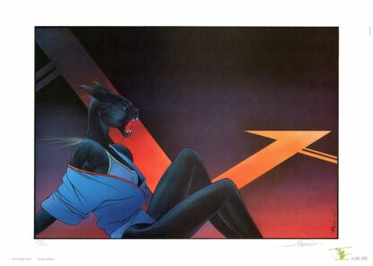 Somon, Affiche, Féline