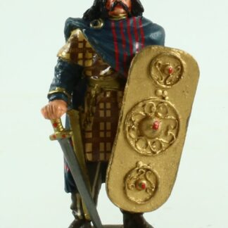 Cassivellaunus chef de guerre celte : Rome et ses ennemis : Figurine en métal 1/30