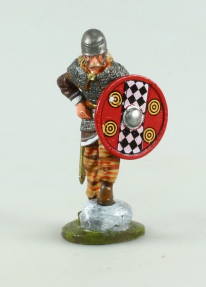 Figurine Guerrier gaulois Ier siècle av. J.-C. métal 1/30 Rome et ses ennemis