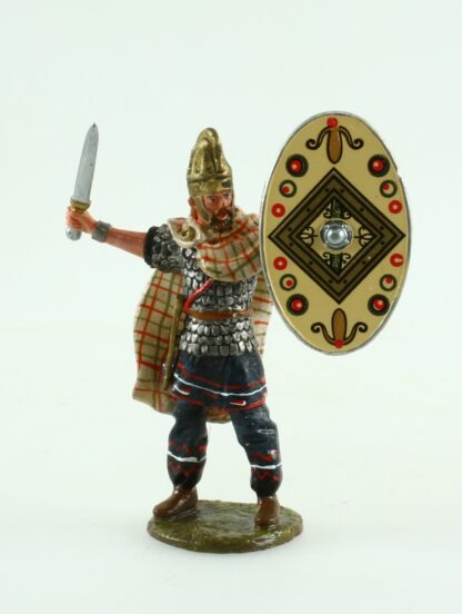 Guerrier Dace IIè siècle : Rome et ses ennemis : Figurine en métal 1/30