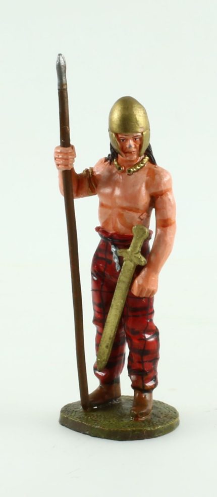 Guerrier Picte IIè siècle : Rome et ses ennemis : Figurine en métal 1/30